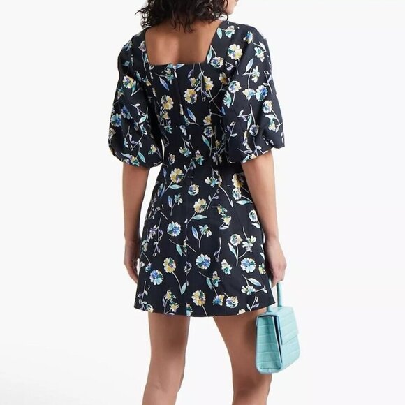 NWT Nicholas Lydia floral-print mini dress - Picture 2 of 10